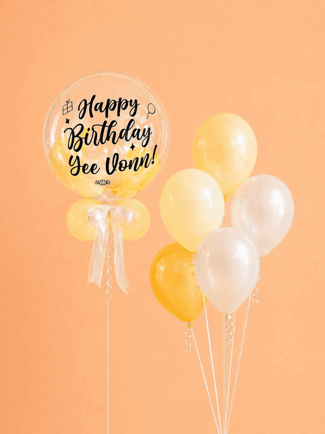 Yellow Cheer Birthday Set