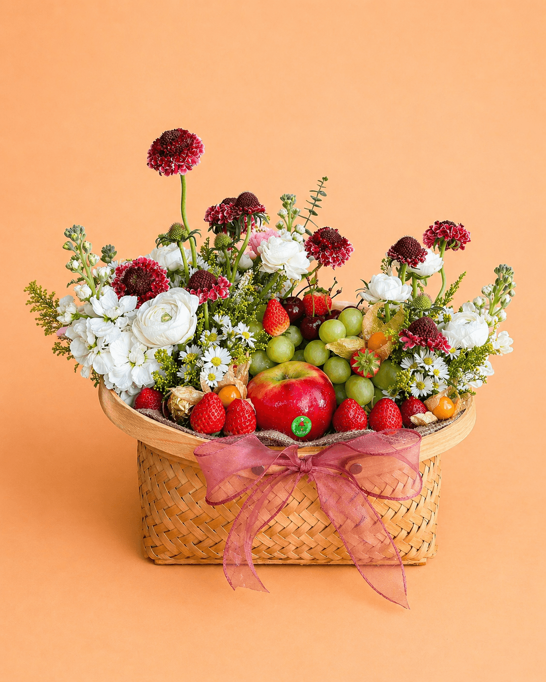 Crimson Harvest Basket