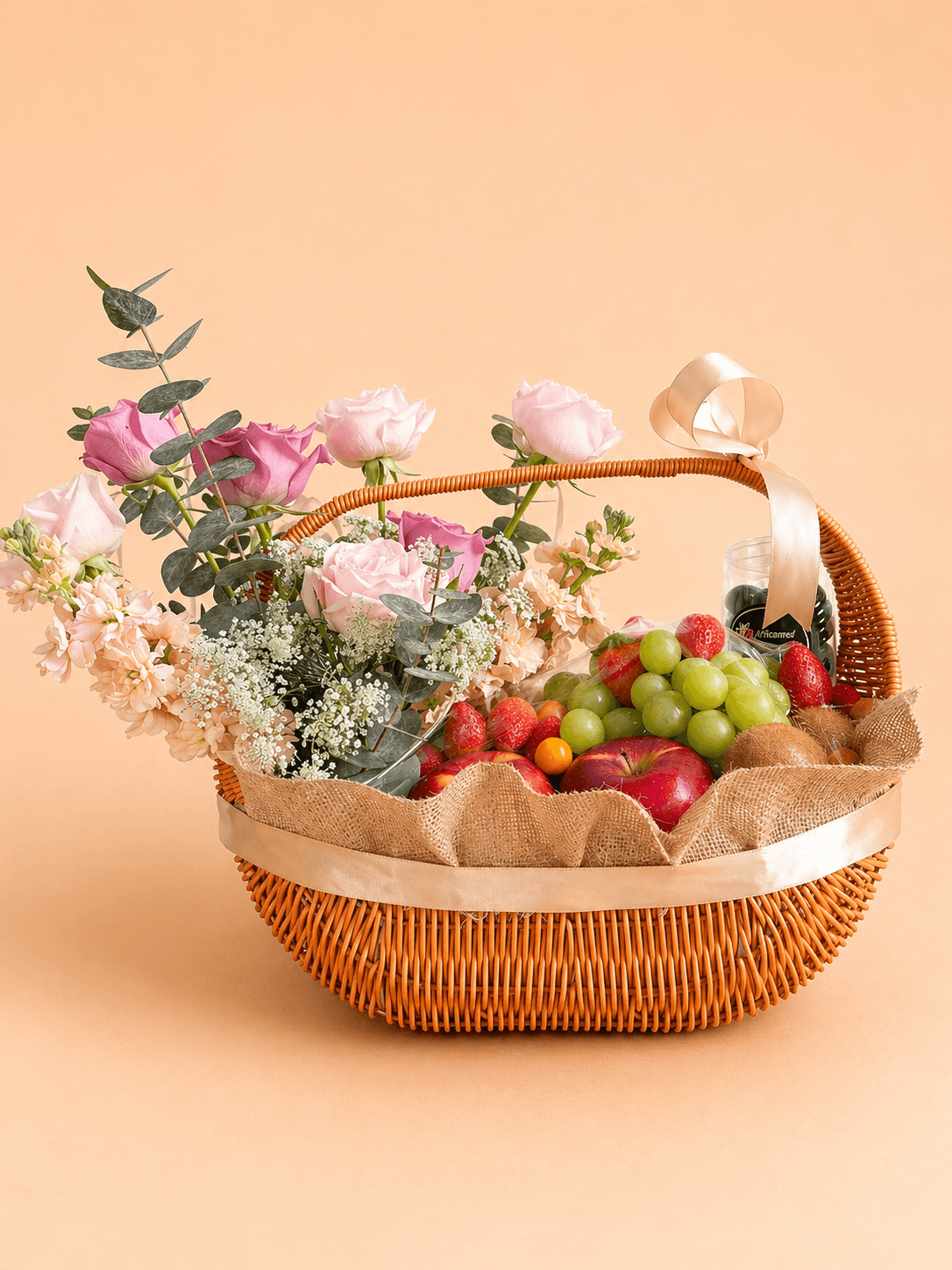 Pink Rosé Basket