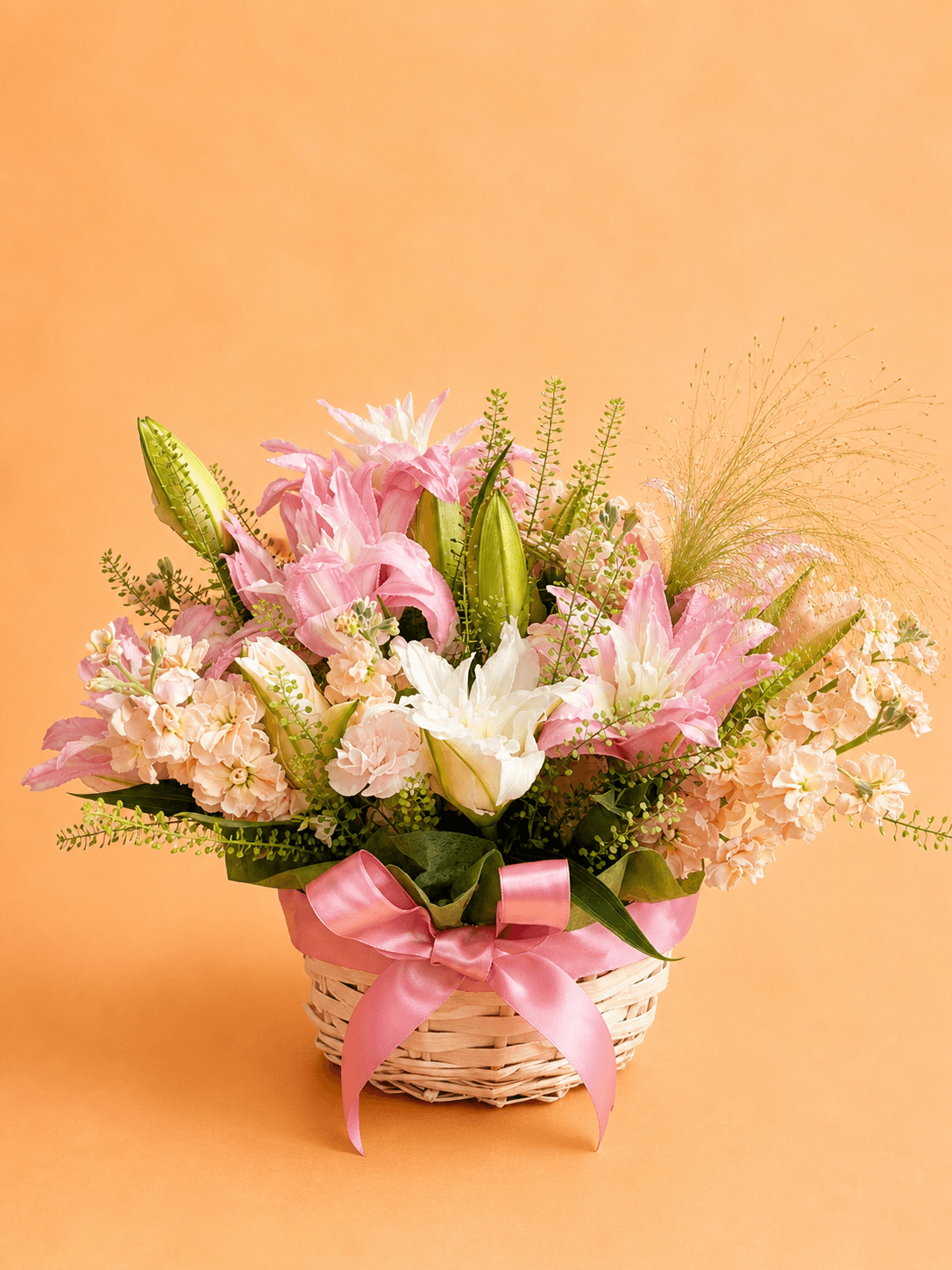 Lily Floral Basket